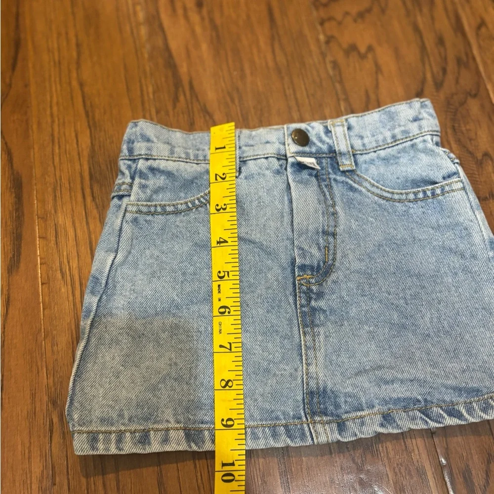 Vintage Guess Toddler Denim Skirt 24 Months